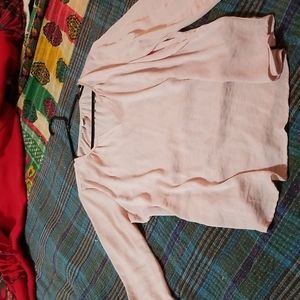 Silky mauve poet shirt-  Old Navy Size Large, but runs Medium.